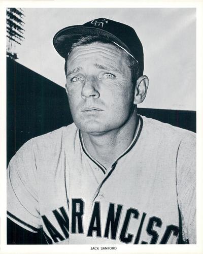 1961 Manny's Baseball Land San Francisco Giants #NNO Jack Sanford Front