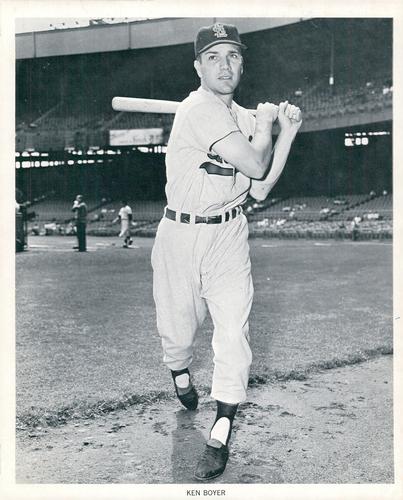 1961 Manny's Baseball Land St. Louis Cardinals #NNO Ken Boyer Front