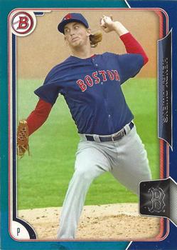 2015 Bowman - Prospects Blue #BP92 Henry Owens Front