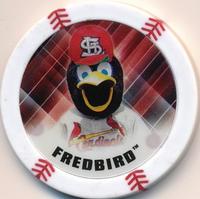 2015 Topps Chipz - Mascots #6 Fredbird Front