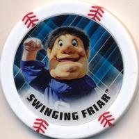 2015 Topps Chipz - Mascots #18 Swinging Friar Front