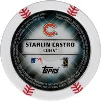 2015 Topps Chipz - Magnets #NNO Starlin Castro Back