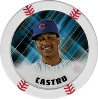 2015 Topps Chipz - Magnets #NNO Starlin Castro Front