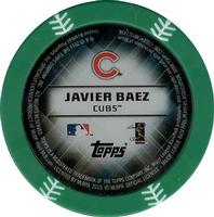 2015 Topps Chipz - Green Border #NNO Javier Baez Back