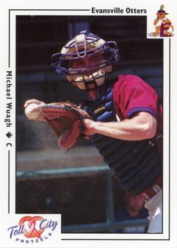 2000 Warning Track Evansville Otters #3 Michael Waugh Front