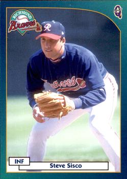 2000 Blueline Q-Cards Richmond Braves #31 Steve Sisco Front
