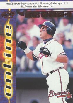 1998 Pacific Online - Red #59 Andres Galarraga Front
