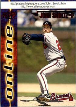 1998 Pacific Online - Red #73 John Smoltz Front