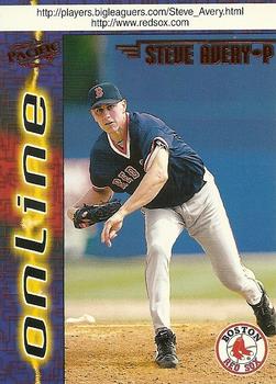 1998 Pacific Online - Red #106 Steve Avery Front