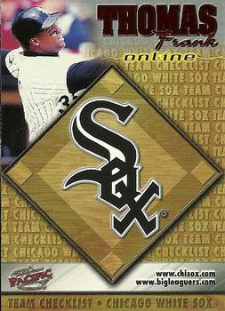 1998 Pacific Online - Red #184 Frank Thomas Front