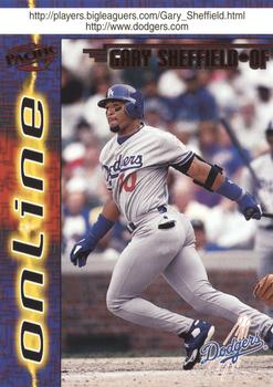 1998 Pacific Online - Red #385 Gary Sheffield Front