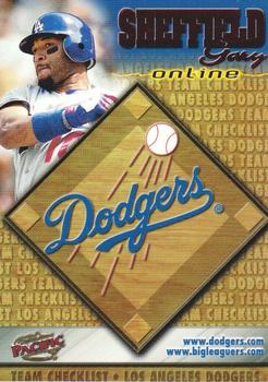 1998 Pacific Online - Red #389 Gary Sheffield Front