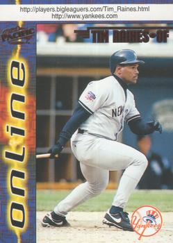 1998 Pacific Online - Red #514 Tim Raines Front