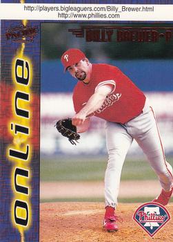 1998 Pacific Online - Red #556 Billy Brewer Front