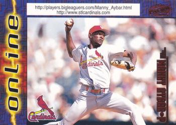 1998 Pacific Online - Red #603 Manny Aybar Front