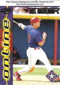 1998 Pacific Online - Red #736 Bill Haselman Front