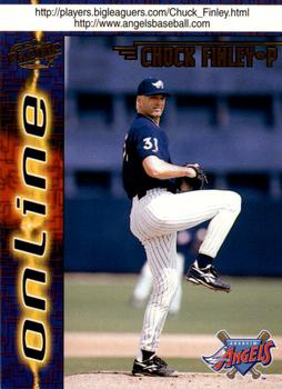 1998 Pacific Online - Web Cards #8 Chuck Finley Front