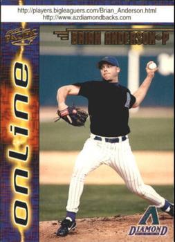 1998 Pacific Online - Web Cards #27 Brian Anderson Front