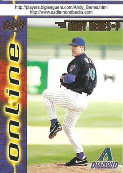 1998 Pacific Online - Web Cards #30 Andy Benes Front