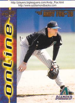 1998 Pacific Online - Web Cards #39 Andy Fox Front