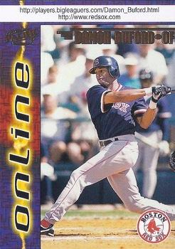 1998 Pacific Online - Web Cards #109 Damon Buford Front