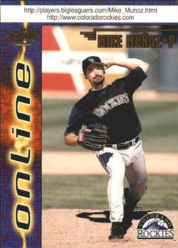 1998 Pacific Online - Web Cards #254 Mike Munoz Front