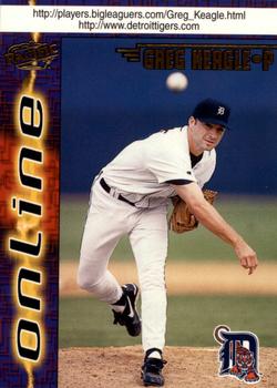 1998 Pacific Online - Web Cards #277 Greg Keagle Front