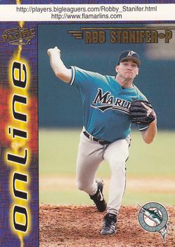 1998 Pacific Online - Web Cards #306 Rob Stanifer Front