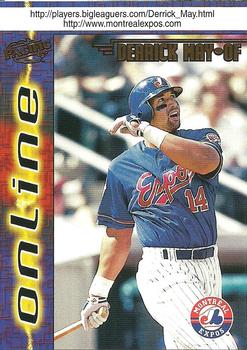 1998 Pacific Online - Web Cards #454 Derrick May Front