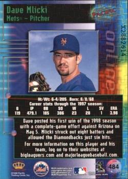 1998 Pacific Online - Web Cards #484 Dave Mlicki Back