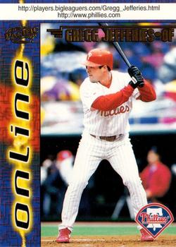 1998 Pacific Online - Web Cards #563 Gregg Jefferies Front