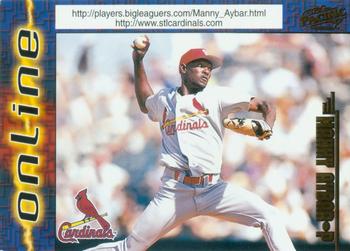 1998 Pacific Online - Web Cards #603 Manny Aybar Front