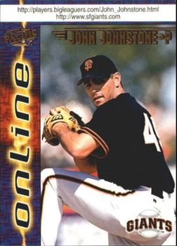 1998 Pacific Online - Web Cards #664 John Johnstone Front