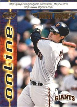 1998 Pacific Online - Web Cards #666 Brent Mayne Front