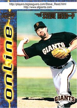 1998 Pacific Online - Web Cards #670 Steve Reed Front