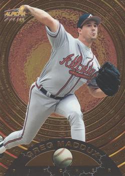 1998 Pacific Aurora - Kings of the Major Leagues #2 Greg Maddux Front