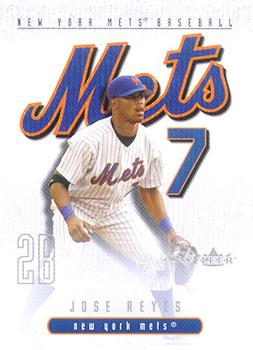 2004 Fleer New York Post New York Mets #2 Jose Reyes Front