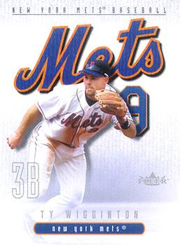 2004 Fleer New York Post New York Mets #4 Ty Wigginton Front