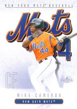2004 Fleer New York Post New York Mets #6 Mike Cameron Front