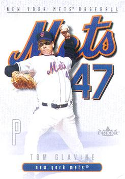 2004 Fleer New York Post New York Mets #9 Tom Glavine Front