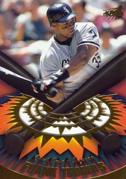 1998 Pacific Aurora - On Deck Laser Cuts #6 Frank Thomas Front