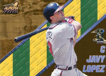 1998 Pacific Aurora - Pennant Fever #22 Javy Lopez Front