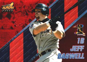 1998 Pacific Aurora - Pennant Fever Red #6 Jeff Bagwell Front