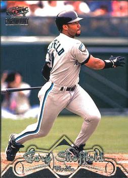 1998 Pacific Paramount #165 Gary Sheffield Front
