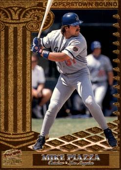 1998 Pacific Paramount - Cooperstown Bound #4 Mike Piazza Front