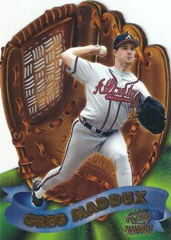 1998 Pacific Paramount - Fielder's Choice #2 Greg Maddux Front