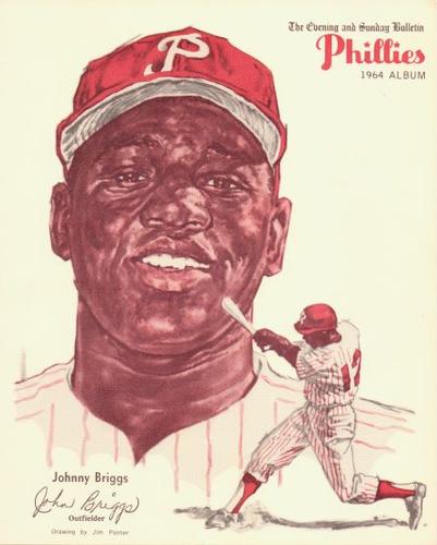 1964 Philadelphia Bulletin Philadelphia Phillies Album (Premium Version) #NNO John Briggs Front