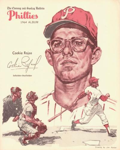 1964 Philadelphia Bulletin Philadelphia Phillies Album (Premium Version) #NNO Cookie Rojas Front