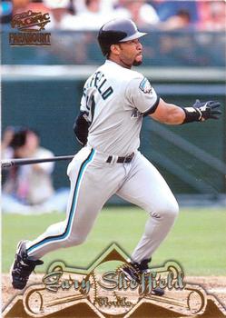 1998 Pacific Paramount - Gold #165 Gary Sheffield Front