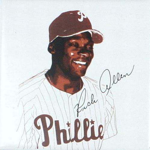 1965 Philadelphia Phillies Tiles #1 Richie Allen Front